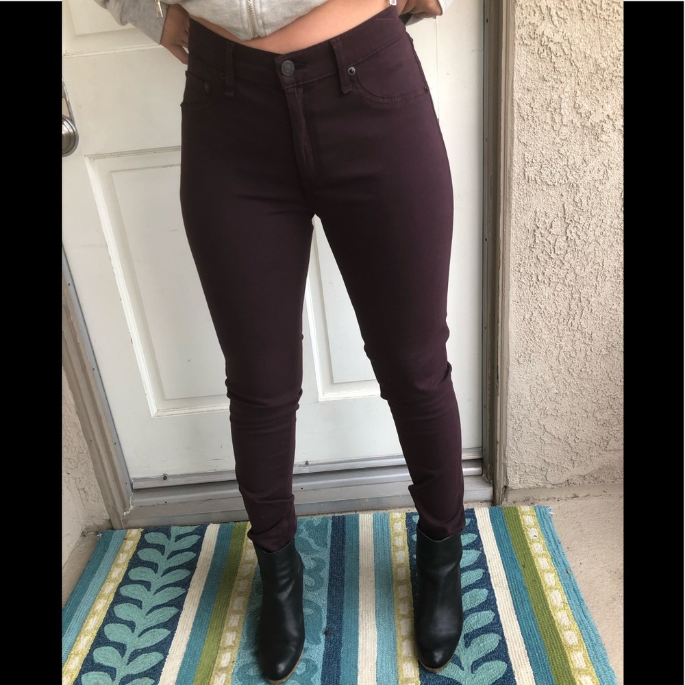 Grape 🍇 colored skinnies